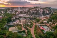 Pemandangan Wisata Sekapuk Gresik