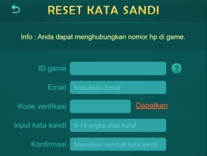 Cara Ganti Password Higgs Domino Akun Facebook