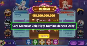 Cara Menukar Chip Higgs Domino dengan Uang