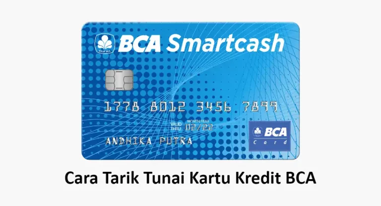 Cara Tarik Tunai Kartu Kredit BCA