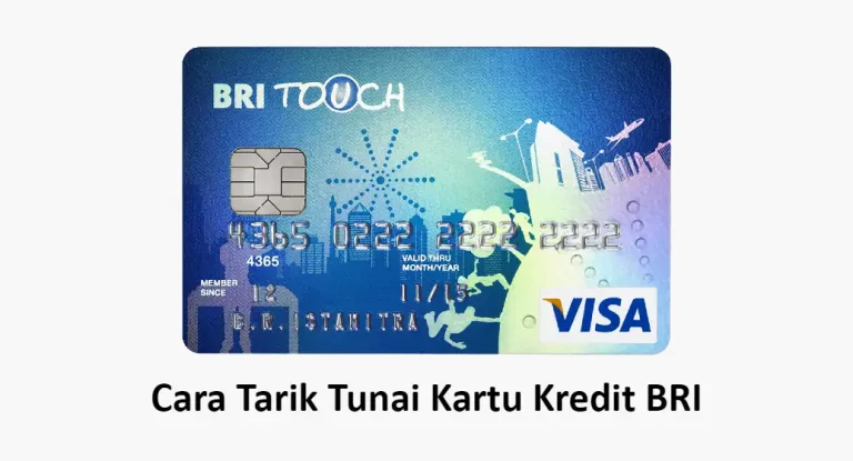 Cara Tarik Tunai Kartu Kredit BRI