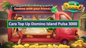 Cara Top Up Domino Island Pulsa 3000