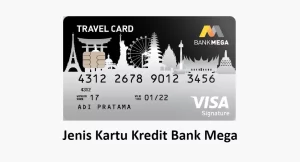 Jenis Kartu Kredit Bank Mega