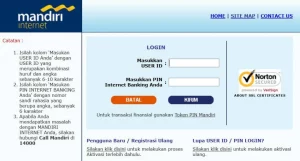 Lupa PIN Internet Banking Mandiri