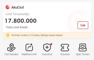 Cara Menggunakan Limit Kredit Akulaku