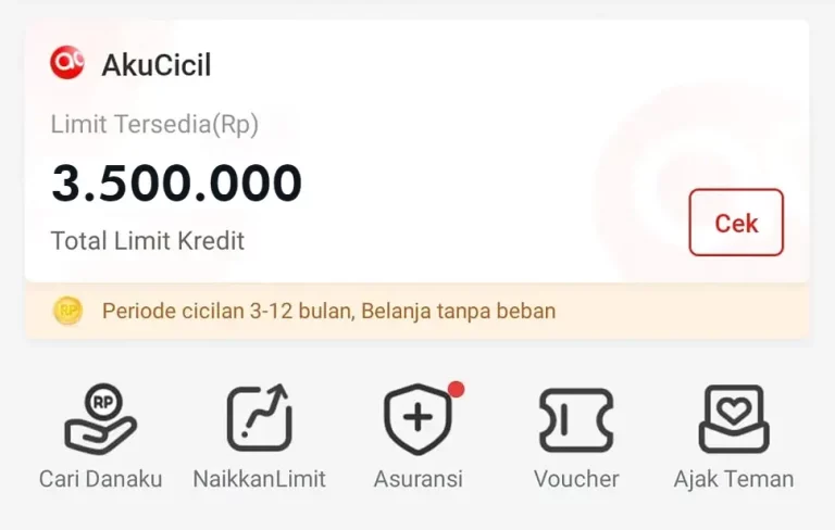 Limit Akulaku Tidak Bisa Digunakan
