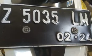 Biaya Ganti Plat Motor