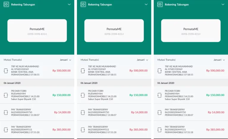 Bukti Transfer Permata