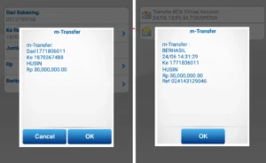Bukti Transfer BCA