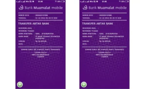 Bukti Transfer Bank Muamalat