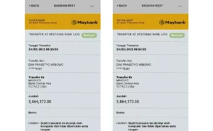 Bukti Transfer Maybank