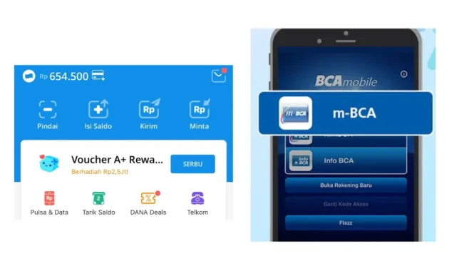 Cara Top Up DANA dari BCA